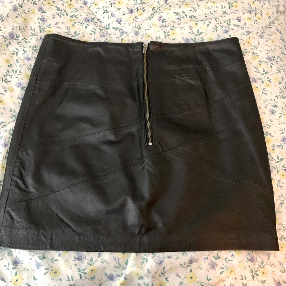 BLANK NYC LEATHER SKIRT, Authentic & Classy, PERFECT Condition, Black, Sze 30
